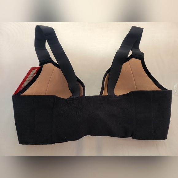 NWT Spanx Bra-llelujah! Illusion Lace Full Coverage Bra Black - Picture 7 of 11